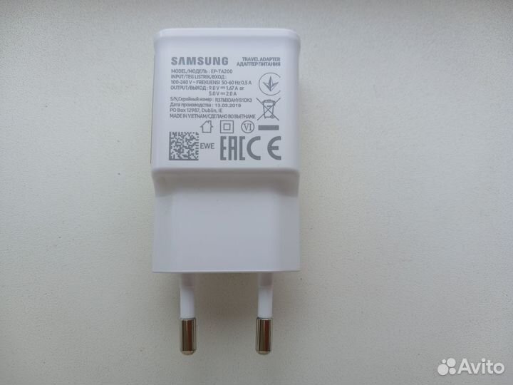 Зарядное устройство для Samsung