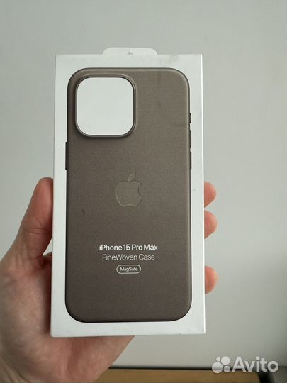 Apple iPhone 15 pro max finewoven case оригинал