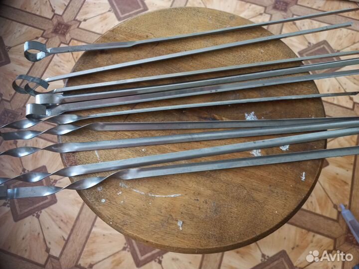 Набор шампуров из нержавейки