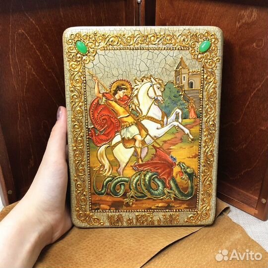 Икона Чудо Святого Георгия о змие