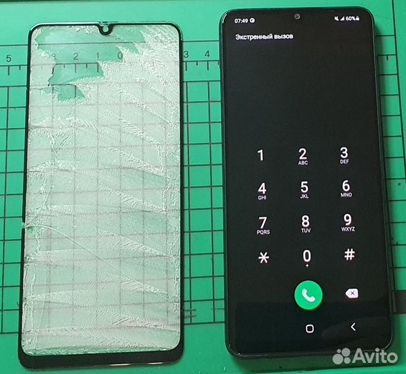 Переклейка, замена стекла samsung