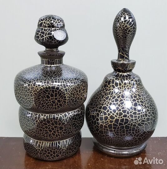 Коньячный набор стекло авторская работа