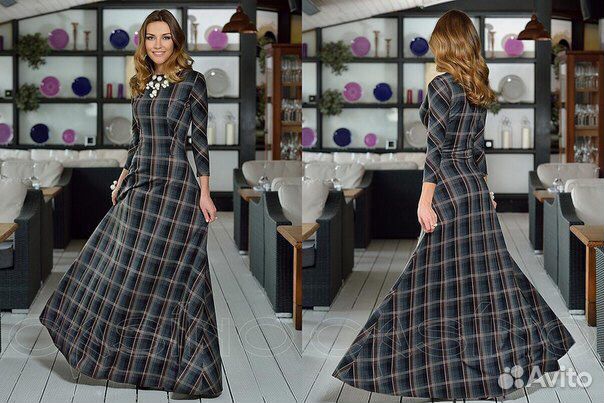 Платье в пол