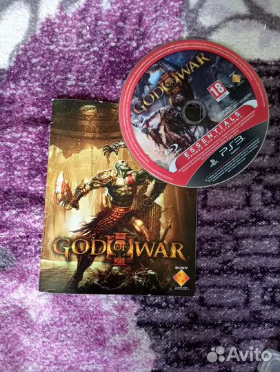 Диски на ps3 god of war