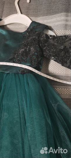 Нарядное платье для девочки 92