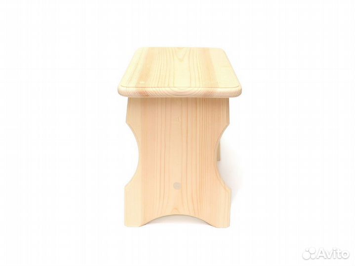 Скамейка деревянная высокая H30