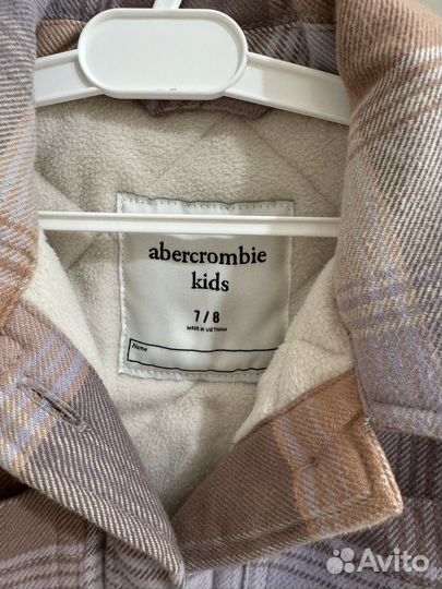 Рубашка утепленная детская Abercrombie
