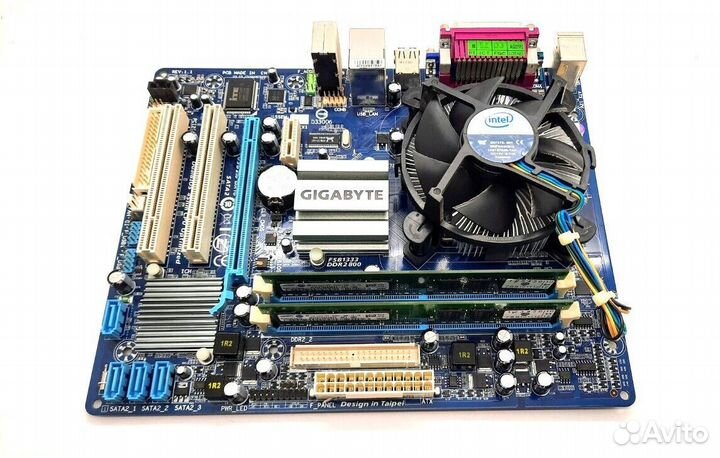 Продаю маиеринскую плату gigabyte -ga-g41m-es2l