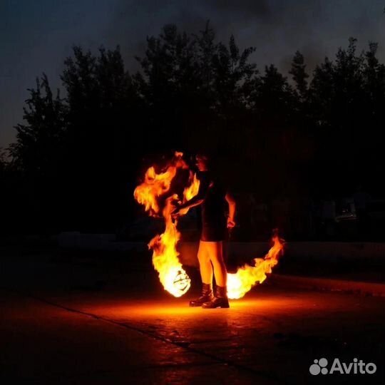 Огненное и световое шоу