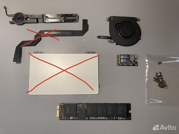 MacBook Air 11 mid 2011 А1370 на запчасти