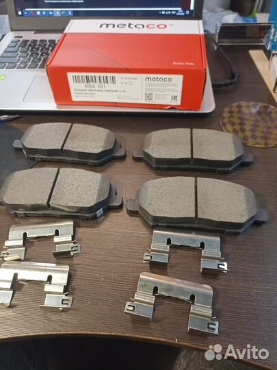 Колодки тормозные передние Hyundai i30 2017