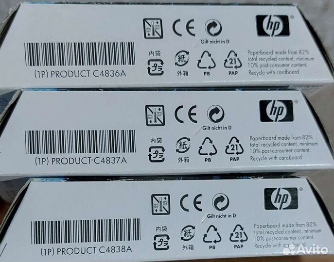 Картриджи hp