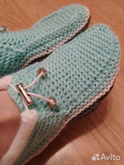 Носки вязаные, следки, тапочки