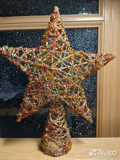 Звезда верхушка на елку