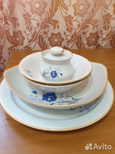 Набор сервировочной посуды СССР новые
