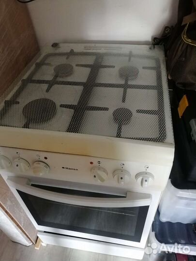 Плита газовая с электрической духовкой