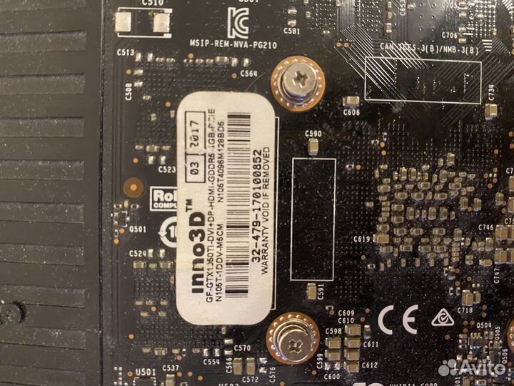 Видеокарта gtx 1050 ti 4gb