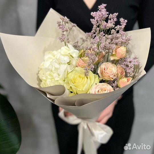 Живые цветы букеты