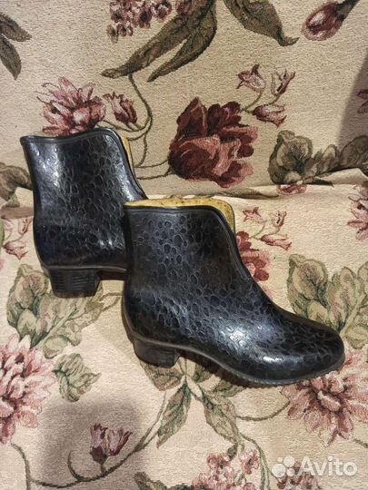 Винтаж сумка и ботильоны