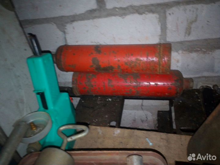 Баллоны 1л для туристической газовой плитки СССР