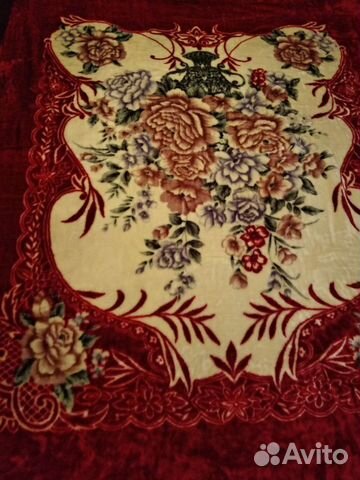 Одеяло -плед,велюр, Корея