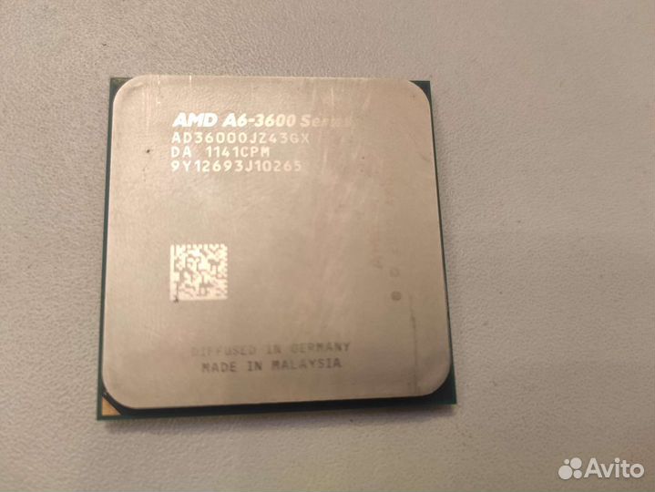 Процессоры Intel i3-6320 i3-8100 i5-7600 AMD FM1