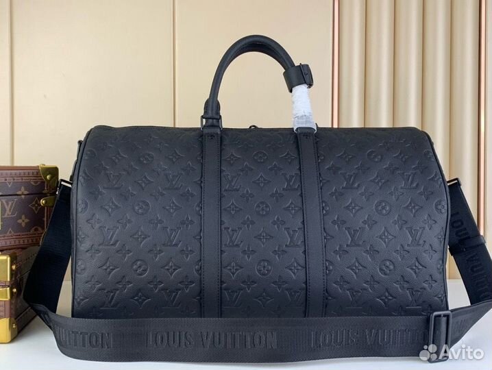 Сумка louis vuitton Keepall 50 с плечевым ремнём