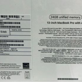 Macbook Air 13 M2 24/1 Silver сша/рус