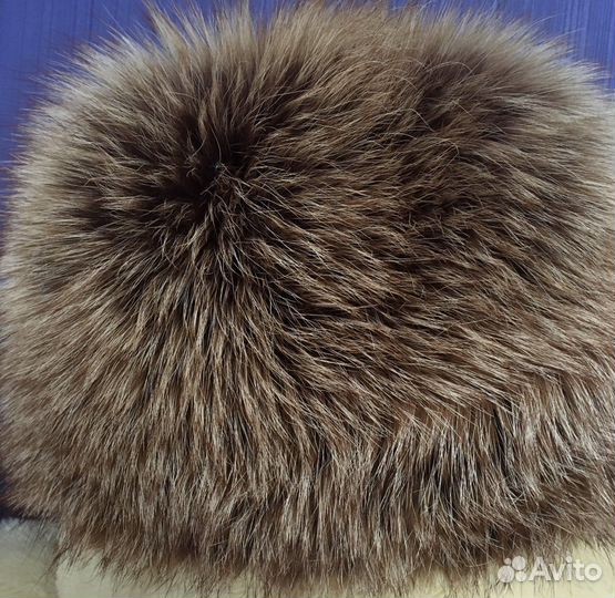 Женская натуральная меховая шапка