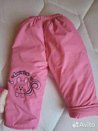 Зимний комбинезон для девочки новый