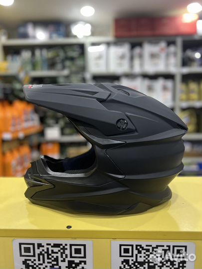 Мотошлем кроссовый AiM JK803 Black Matt(M,L,XL,S)