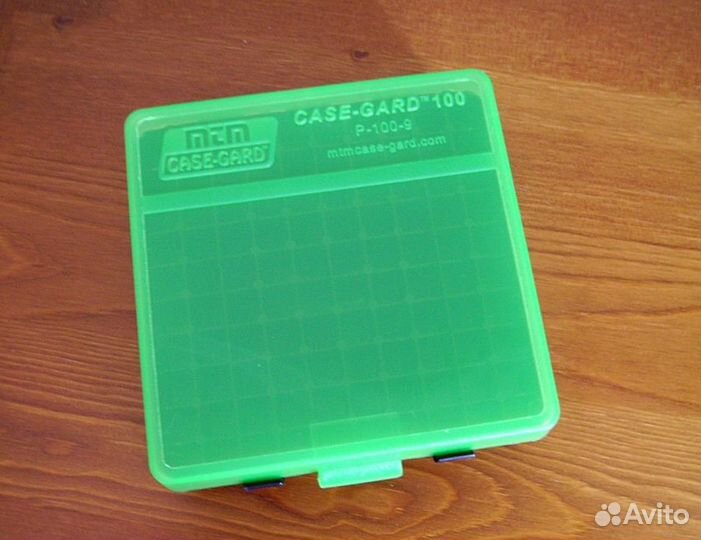Коробка для патронов мтм usa case card 100