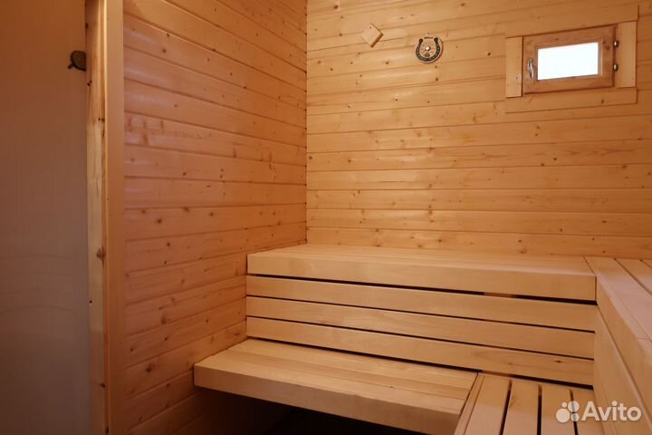 Баня на дровах у реки