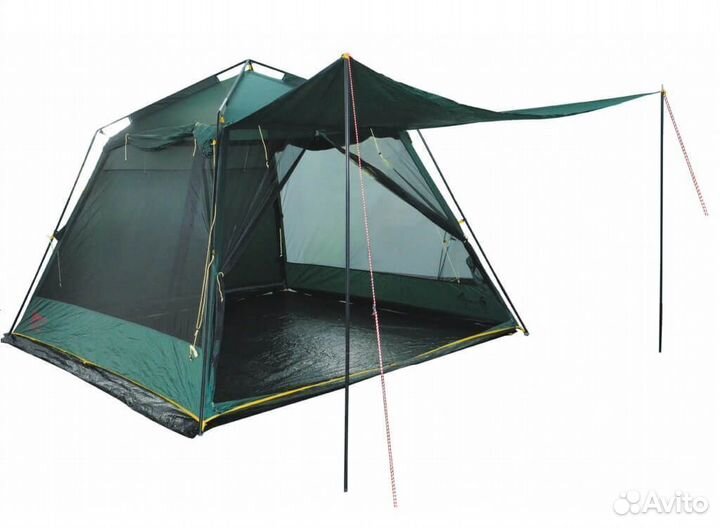 Шатер Tramp Bungalow LUX Green v2