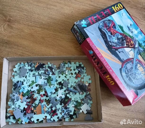 Пазлы Мотоцикл 160 Отдам Бесплатно
