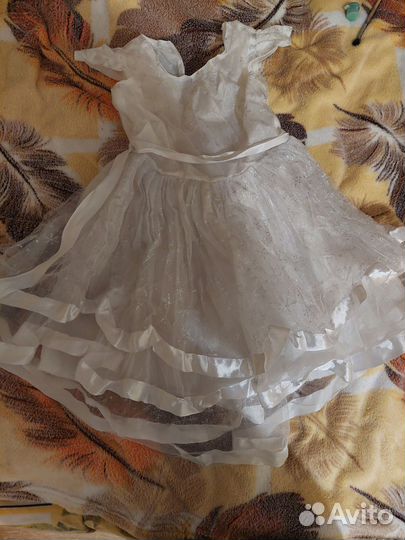 Платье снежинки