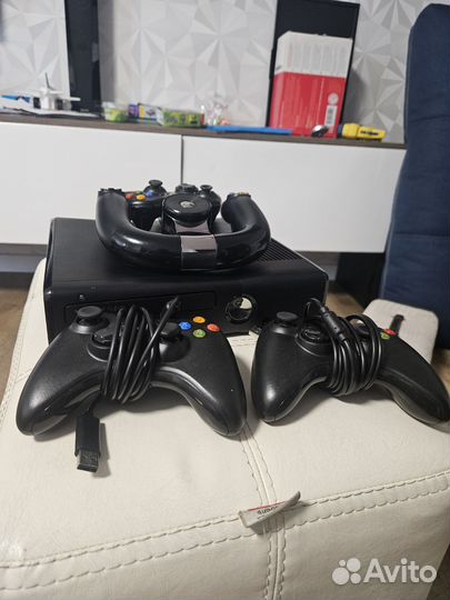 Xbox 360 slim прошитый freeboot 250гб