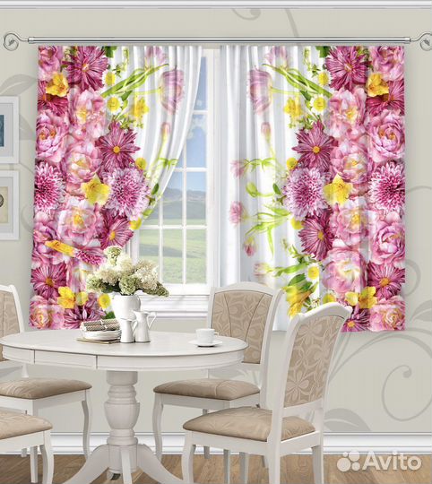 Новые кухонные фотошторы