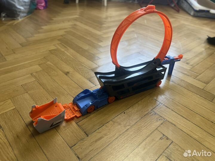 Hot wheels трэк автовоз