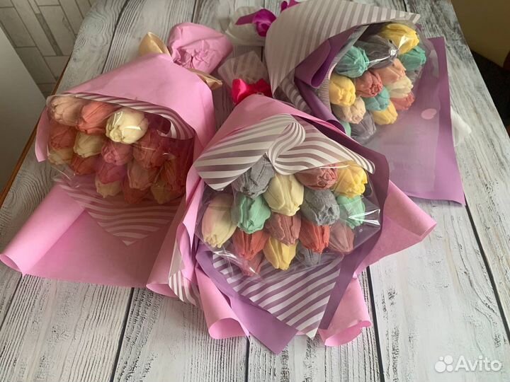 Букет из шоколада учителю