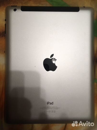 iPad 4 на 64 Gb c LTE, Wi-Fi + Cellular