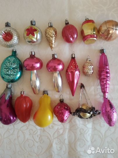 Елочные игрушки СССР