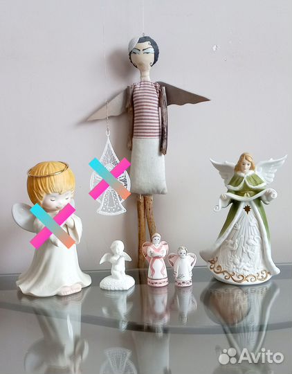 Ангелы фигурки разные