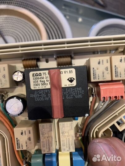 Плата модуль управления electrolux ehs6615