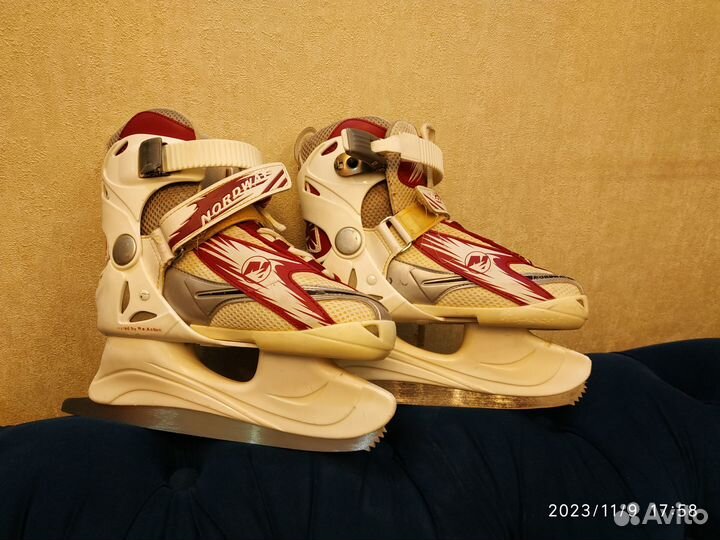 Коньки детские раздвижные 31-35