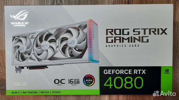 Asus rog strix rtx 4080/4080 super white