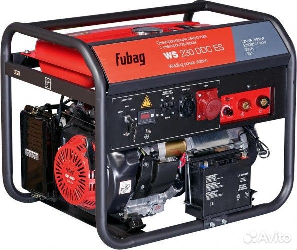 Сварочный генератор fubag WS 230 DDC ES трехфазный