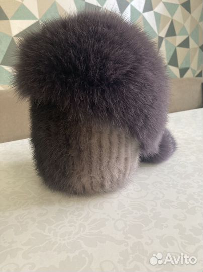 Шапка норковая женская