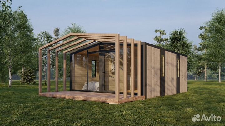 Модульный дом 30 м/2