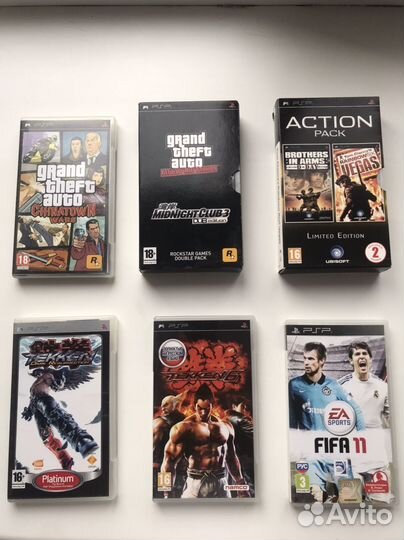 Игры для sony psp